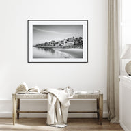 Charleston, South Carolina Landscape B&W Poster
