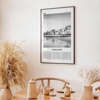 Charleston Print Black and White South Carolina No 1, Charleston Wall Art, Charleston Poster, Charleston Photo, USA, United States