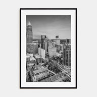Charlotte Photo B&W No 1 Poster