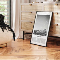 Charlotte Print Black and White No 2, Charlotte Wall Art, Charlotte Poster, Charlotte Photo, North Carolina, USA, United States