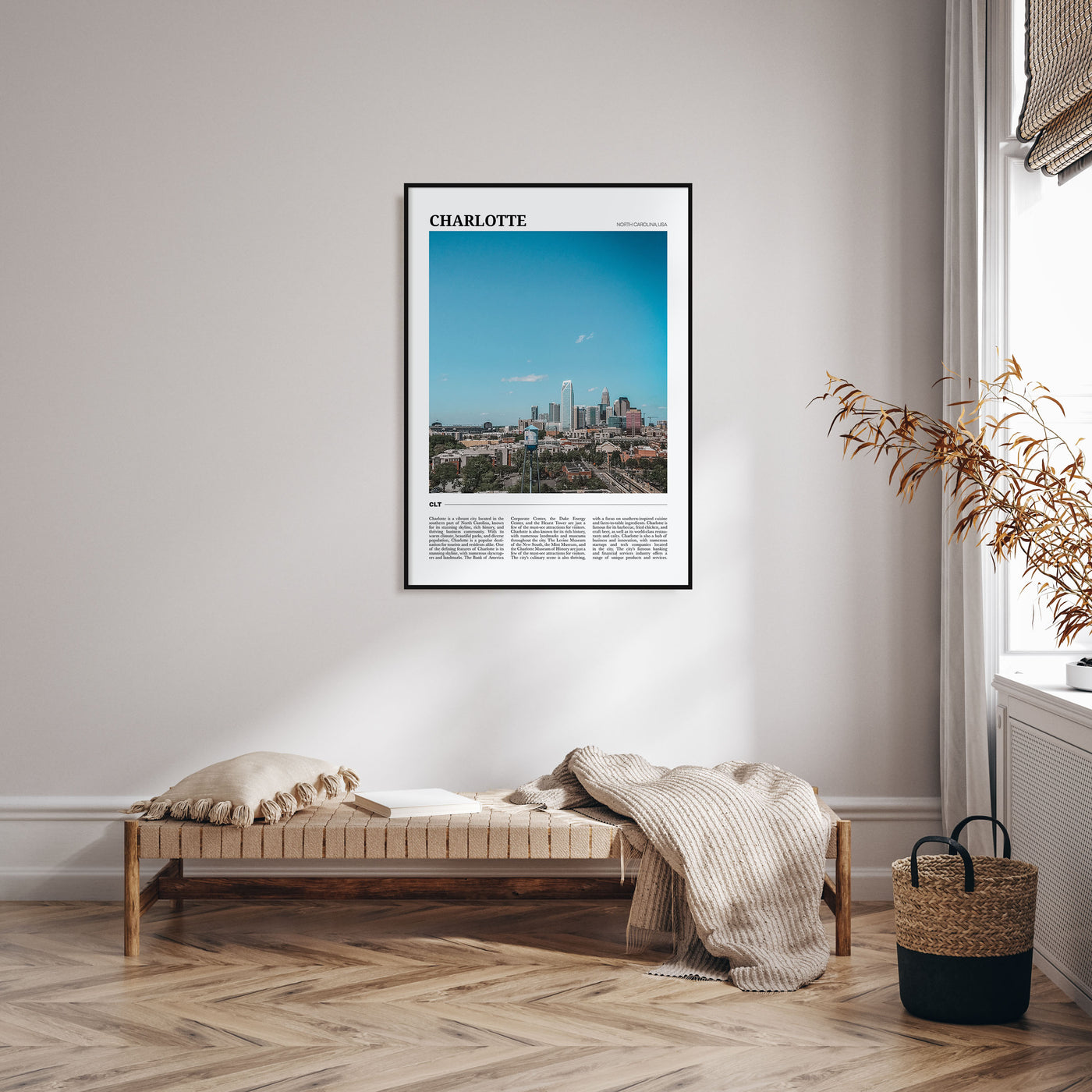 Charlotte Travel Color No 1 Poster