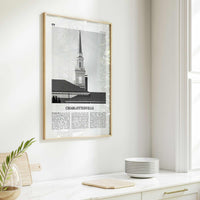 Charlottesville Print Black and White No 1, Charlottesville Wall Art, Charlottesville Poster, Charlottesville Photo, Charlottesville
