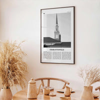 Charlottesville Print Black and White No 1, Charlottesville Wall Art, Charlottesville Poster, Charlottesville Photo, Charlottesville