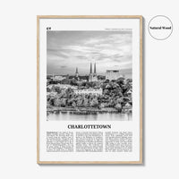 Charlottetown Print Black and White, Charlottetown Wall Art, Charlottetown Poster, Charlottetown Photo, Prince Edward Island, Canada