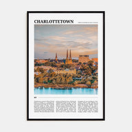 Charlottetown Travel Color Poster