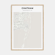 Chatham Map Portrait Poster