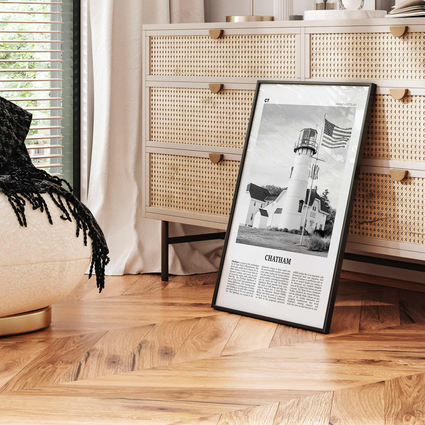 Chatham Print Black and White, Chatham Wall Art, Chatham Poster, Chatham Photo, Chatham Map, Chatham Wall Decor, Massachusetts, USA