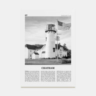 Chatham Travel B&W Poster