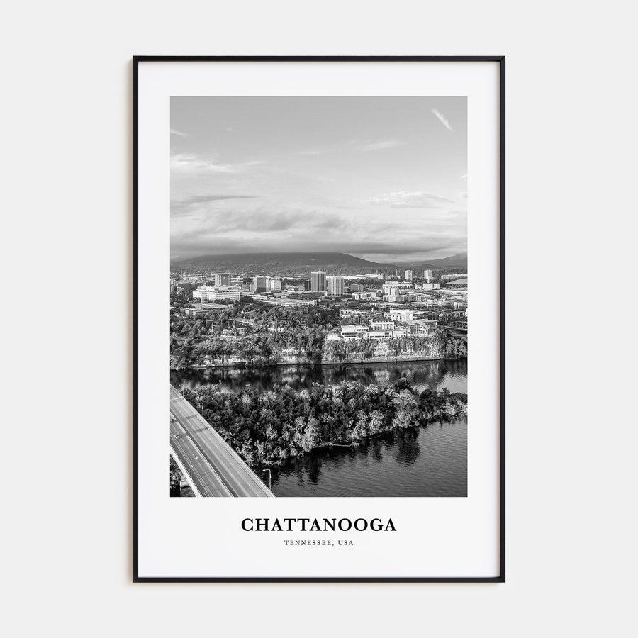Chattanooga Portrait B&W No 2 Poster