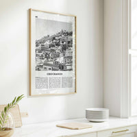 Chefchaouen Print Black and White, Chefchaouen Wall Art, Chefchaouen Poster, Chefchaouen Photo, Chefchaouen Wall Décor, Chefchaouen Map