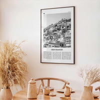 Chefchaouen Print Black and White, Chefchaouen Wall Art, Chefchaouen Poster, Chefchaouen Photo, Chefchaouen Wall Décor, Chefchaouen Map