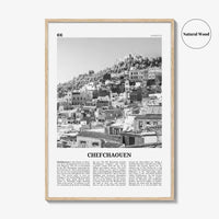 Chefchaouen Print Black and White, Chefchaouen Wall Art, Chefchaouen Poster, Chefchaouen Photo, Chefchaouen Wall Décor, Chefchaouen Map