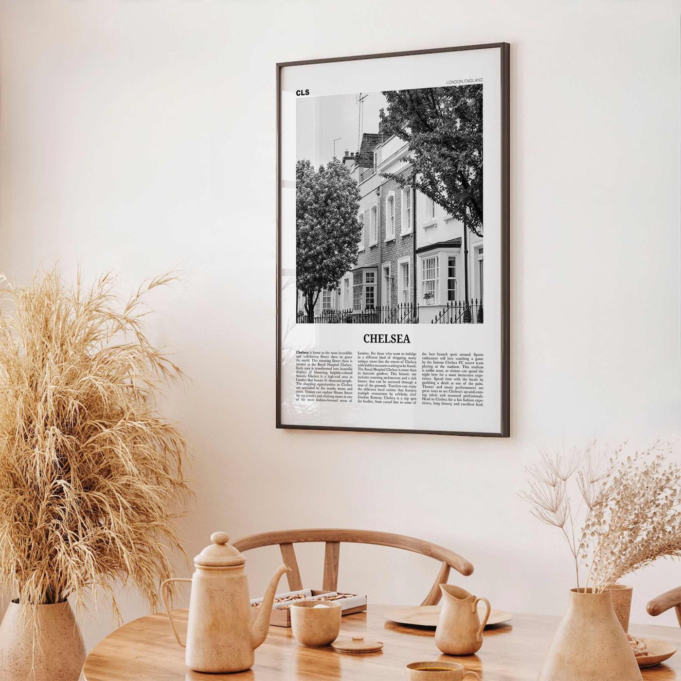 Chelsea Print Black and White London, Chelsea Wall Art, Chelsea Poster, Chelsea Photo, Chelsea Wall Décor, Chelsea Map, England