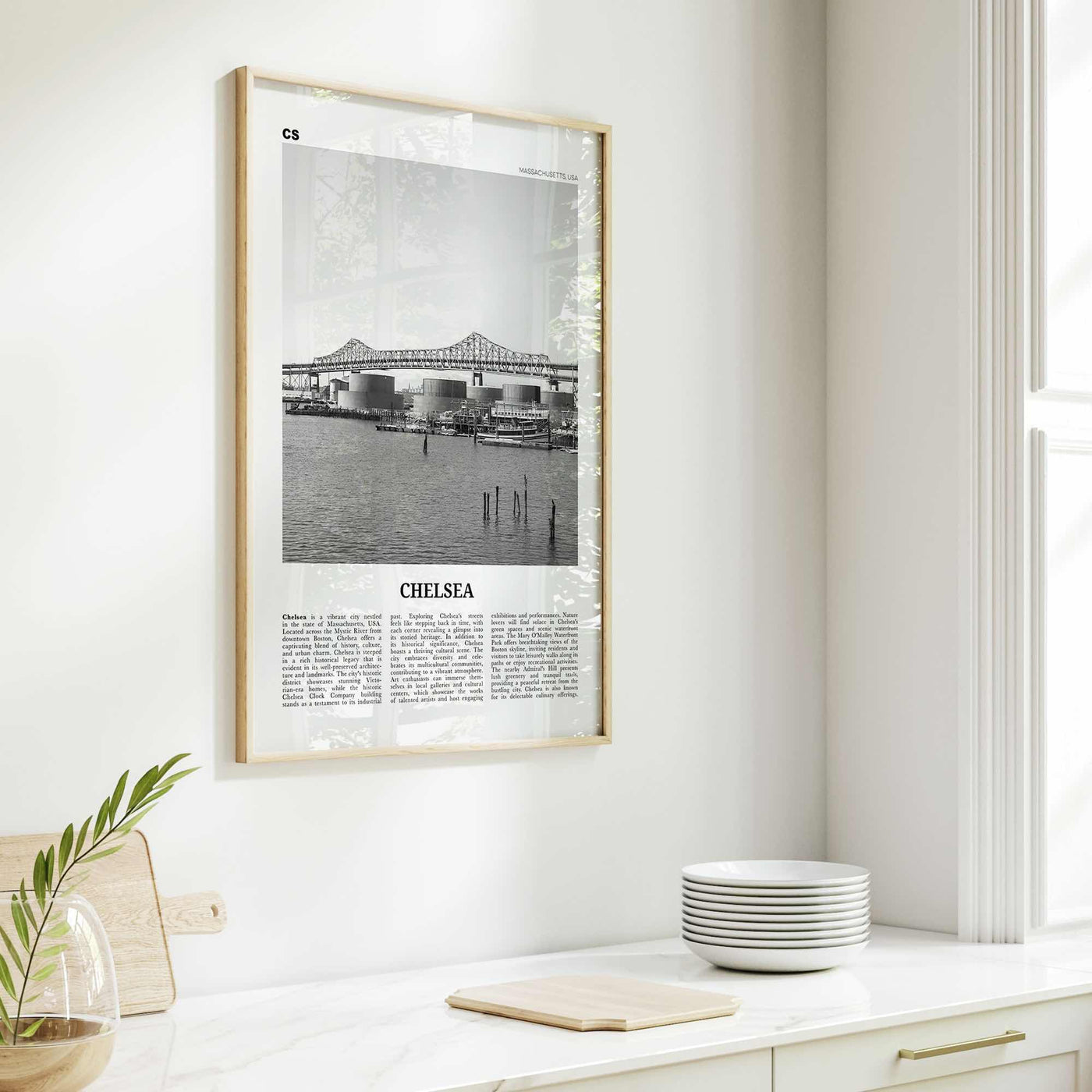 Chelsea Print Black and White Massachusetts, Chelsea Wall Art, Chelsea Poster, Chelsea Photo, Chelsea Wall Décor, Chelsea Map, US