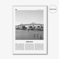 Chelsea Print Black and White Massachusetts, Chelsea Wall Art, Chelsea Poster, Chelsea Photo, Chelsea Wall Décor, Chelsea Map, US