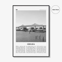 Chelsea Print Black and White Massachusetts, Chelsea Wall Art, Chelsea Poster, Chelsea Photo, Chelsea Wall Décor, Chelsea Map, US
