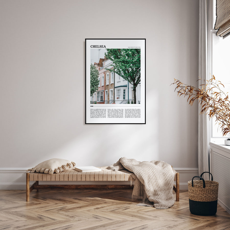 Chelsea, New York Travel Color Poster