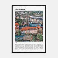 Chemnitz Travel Color Poster