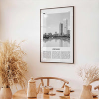 Chengdu Print Black and White, Chengdu Wall Art, Chengdu Poster, Chengdu Photo, Chengdu Wall Décor, China