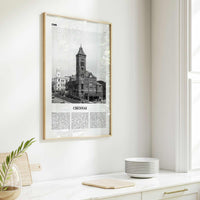 Chennai Print Black and White, Chennai Wall Art, Chennai Poster, Chennai Photo, Chennai Wall Décor, India