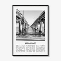 Chesapeake Print Black and White, Chesapeake Wall Art, Chesapeake Poster, Chesapeake Photo, Chesapeake Décor, Virginia, USA, United States
