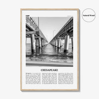 Chesapeake Print Black and White, Chesapeake Wall Art, Chesapeake Poster, Chesapeake Photo, Chesapeake Décor, Virginia, USA, United States