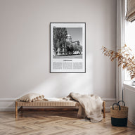 Cheyenne Travel B&W Poster