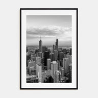 Chicago Photo B&W No 1 Poster