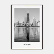 Chicago Portrait B&W No 4 Poster