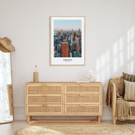 Chicago Portrait Color No 2 Poster