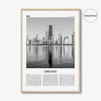 Chicago Print Black and White No 2, Chicago Wall Art, Chicago Poster, Chicago Photo, Chicago Decor, Illinois, USA, United States