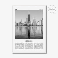 Chicago Print Black and White No 2, Chicago Wall Art, Chicago Poster, Chicago Photo, Chicago Decor, Illinois, USA, United States