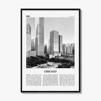 Chicago Print Black and White No 4, Chicago Wall Art, Chicago Poster, Chicago Photo, Chicago Decor, Illinois, USA, United States