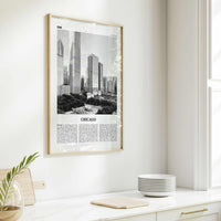 Chicago Print Black and White No 4, Chicago Wall Art, Chicago Poster, Chicago Photo, Chicago Decor, Illinois, USA, United States