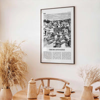Chichicastenango Print Black and White, Chichicastenango Wall Art, Chichicastenango Poster, Chichicastenango Photo, Guatemala