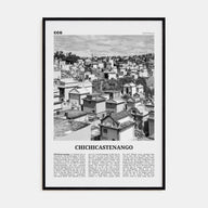 Chichicastenango Travel B&W Poster