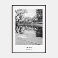 Chico Portrait B&W Poster