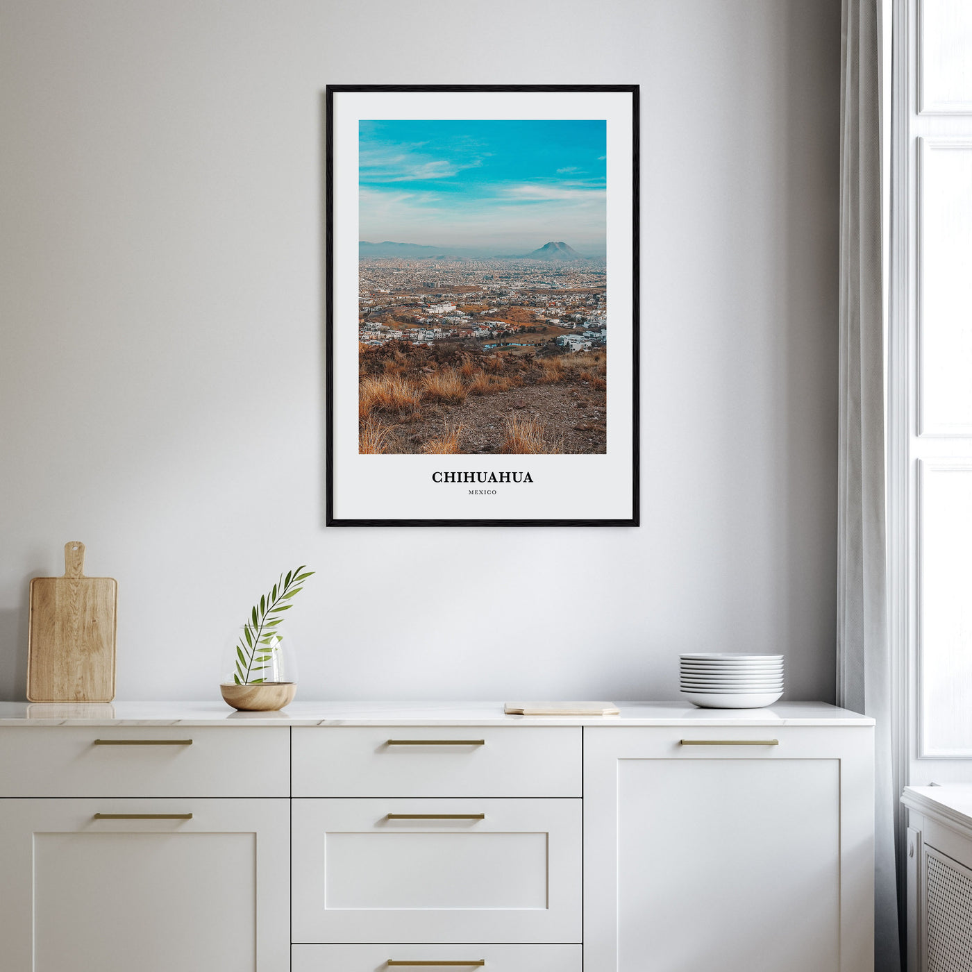 Chihuahua Portrait Color Poster