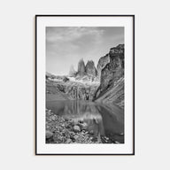Chile Photo B&W Poster