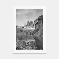 Chile Photo B&W Poster