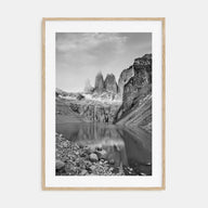 Chile Photo B&W Poster