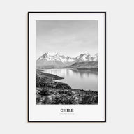 Chile Portrait B&W No 1 Poster