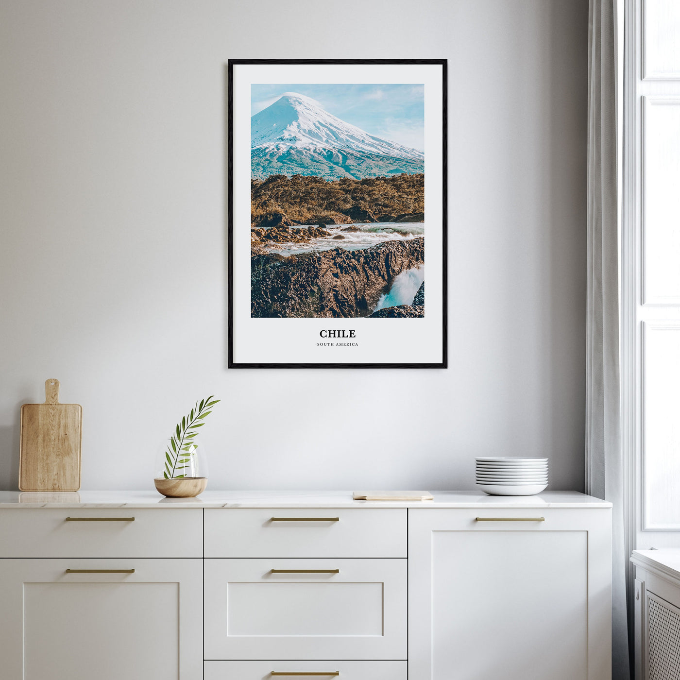 Chile Portrait Color Poster