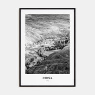 China Portrait B&W No 1 Poster