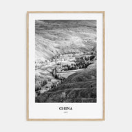 China Portrait B&W No 1 Poster
