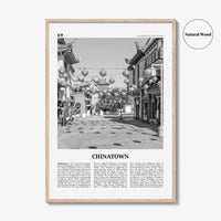 Chinatown Print Black and White Los Angeles, Chinatown Wall Art, Chinatown Poster, Chinatown Photo, Chinatown Wall Décor, California, USA