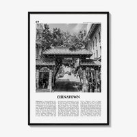 Chinatown Print Black and White San Francisco, Chinatown Wall Art, Chinatown Poster, Chinatown Photo, Chinatown Wall Décor, California, USA