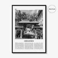 Chinatown Print Black and White San Francisco, Chinatown Wall Art, Chinatown Poster, Chinatown Photo, Chinatown Wall Décor, California, USA