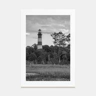Chincoteague Photo B&W Poster