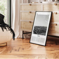 Chino Print Black and White, Chino Wall Art, Chino Poster, Chino Photo, Chino Wall Décor, Chino Map, California, USA, United States